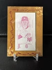 Allen & Ginter Roki Sasaki Framed Printing Plate Mini Magenta 1/1