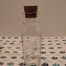 One Pound Pure Honey Glass Bottle Jar With Cork Top