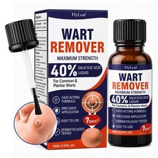 40 Salicylic Acid Wart Remover Liquid, Maximum Strength, 1.01 fl oz Brown