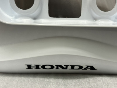 04-09 HONDA TRX 450R REAR FENDER PLASTIC 450R TRX450R WHITE OEM