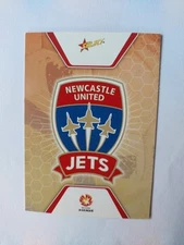 2007-2008 Select A-League Soccer Card #51 - Club Logo - Newcastle United Jets M