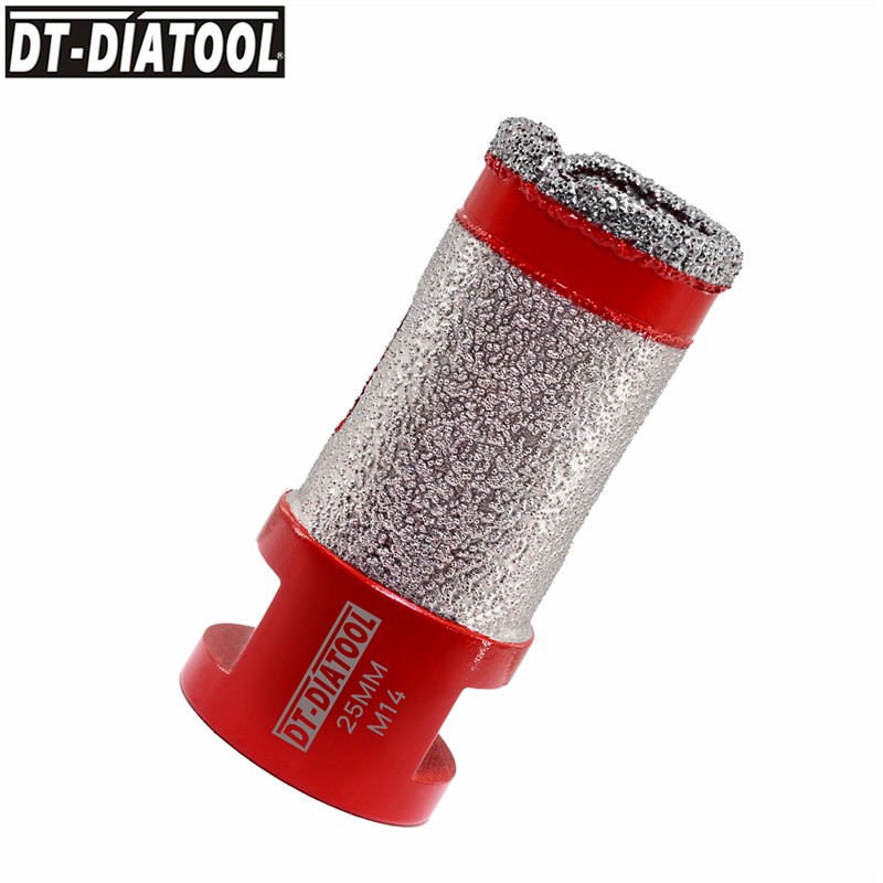 1''/25mm Diamond Milling Drilling Bit M14 Hole Saw Porcelain Tile Angle Grinder