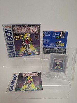 BEETLEJUICE NINTENDO GAME BOY SPIEL SAUBER GETESTET MIT HANDBUCH VERPACKT IN SCHUTZFOLIE