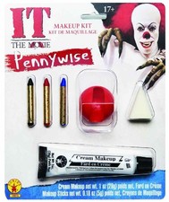 Pennywise Makeup Kit It Killer Clown Stephen King Halloween Costume Accessory