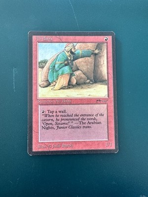 MtG Ali Baba: Arabian Nights LP ACTUAL PHOTOS!