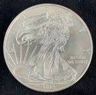 2013 American Silver Eagle Dollar, 1 Troy Oz 999 Silver Coin Uncirculated, #0150
