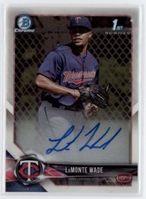 2018 LaMonte Wade Bowman Chrome   Auto  RC     #BCPA-LW (21C891) $6 MAX SHIP
