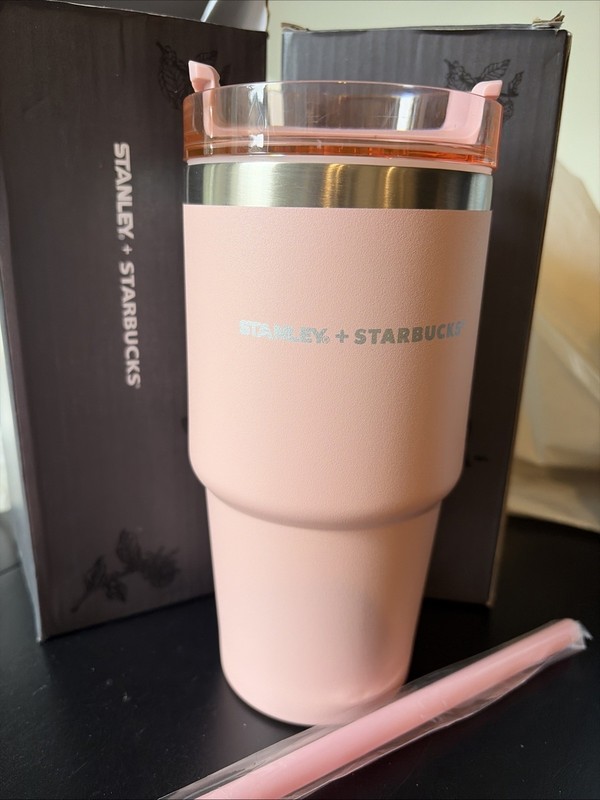 Stanley + Starbucks Tumbler 20 Oz Pink