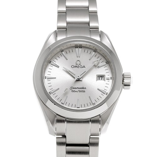 OMEGA Seamaster Aqua Terra Quartz 2577.30 Silver WATCH 729652