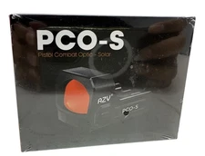 AZV PCO-S PISTOL COMBAT OPTIC SOLAR 3MOA RED DOT SCOPE! (CMP116404)