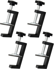 4 Pezzi Morsetto a G Kit, Range Di Serraggio 10-57Mm Morsetti Da Falegname, Rego