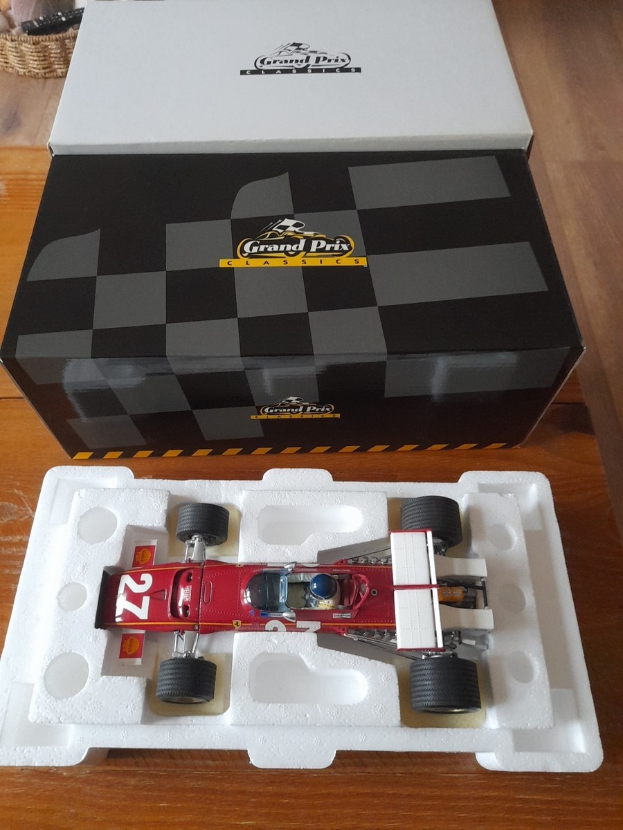 Exoto 1:18 Ferrari 312B N° 27, Jacky Ickx 1970 Formula 1 Belgium