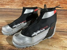 Alpina St10jr Kids Nordic Cross Country Ski Boots Size EU33 US2 for NNN A-249