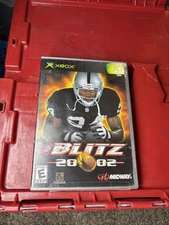 NFL Blitz 2002 (Microsoft Xbox, 2002) - Case Only ( No Game )