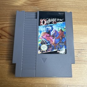 DEFENDER OF THE CROWN FOR NINTENDO NES BOXED & COMPLETE W/INSTRUCTIONS PAL