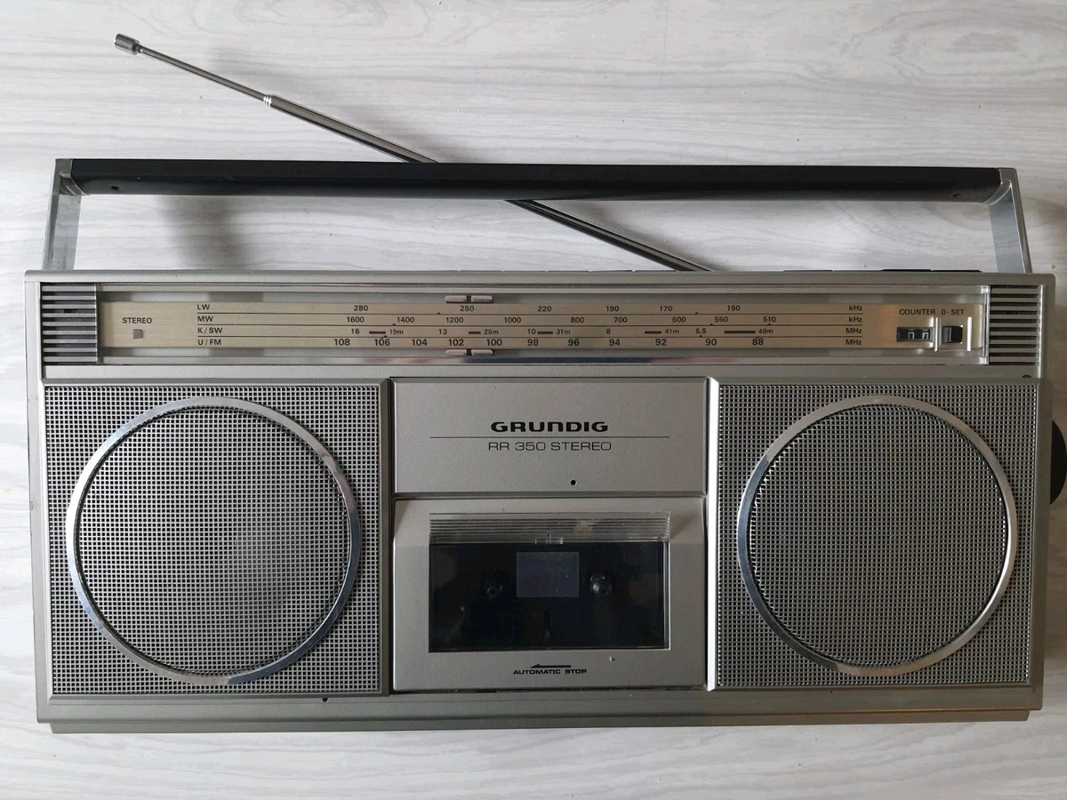 BOOMBOX Ghettoblaster MADONNA Radio Cassette Stereo COUGAR JR 880 Vintage WORK
