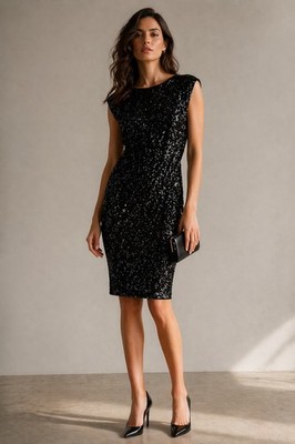 Express Black Sequin Party Dress Womens Small Glam Formal Gala Date Night Event | eBay Express Black Sequin Party Dress Womens Small Glam Formal Gala Date Night Event | eBay