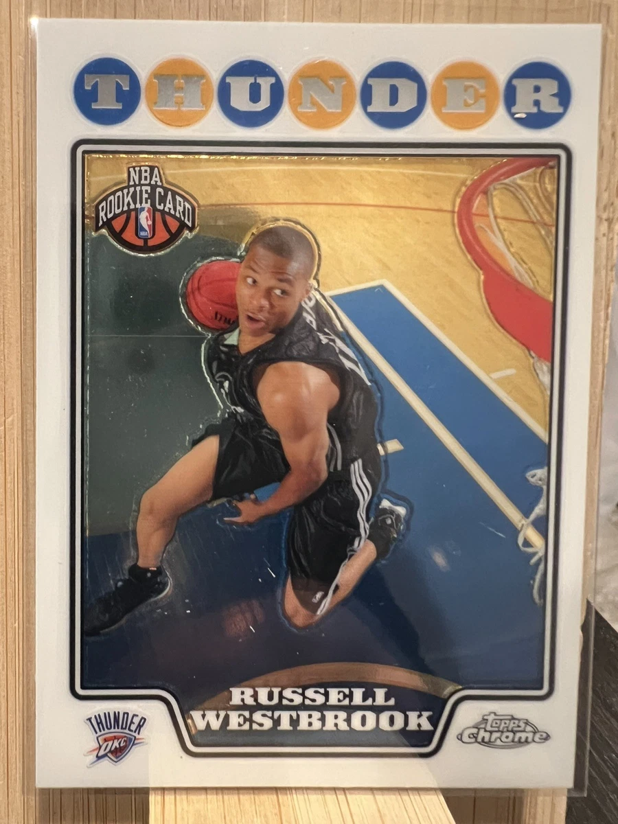 Topps Russell Westbrook Basketball Rookie Sports Trading Cards for