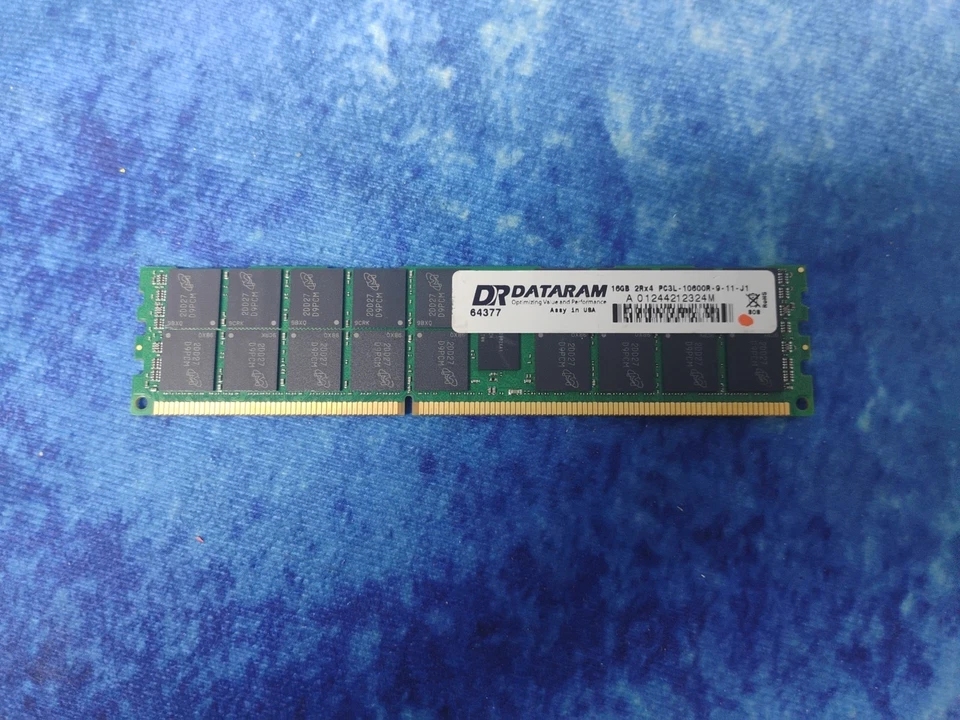 DATARAM 16gb, PC3L-10600R, A01244212324M - Image 2 of 4