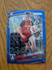 2025 WNBA Prizm Te-Hina Paopao Rookie Blue Velocity #61 Atlanta Dream