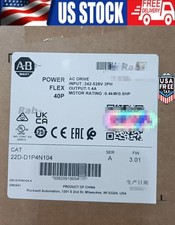 Allen-Bradley AB 22D-D1P4N104 PowerFlex 40 0.4kW 0.5Hp AC Drive 1PCS NEW IN BOX