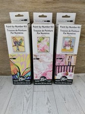 Artist Loft Paint by Number Intermediate  Challenging Kits Lot of 3
