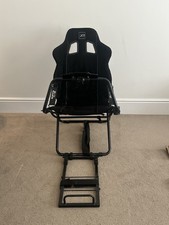 X Rocker XR Circuit Racing Gaming Chair Black Steering Wheel Racing Chair