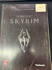 Prima Skyrim Game Guide Soft Cover W/ Map