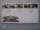 Famous Trains - First Day of Issue - 22 January 1985