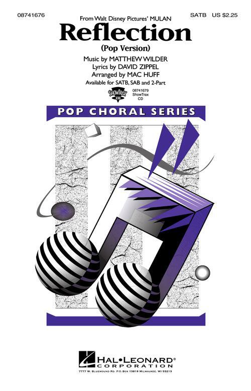 Reflection (Pop Version) SATB Christina Aguilera