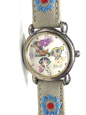 Vintage 2001 Cartoon Network Power Puff Girls Watch RARE Vintage 2001 The Power Puff Girls PINK Acrylic Watch TM  main image 2