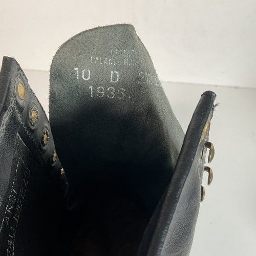 Vintage 1960s Leigh Linesman Boots 10 D USA Made Safety Toe - Picture 9 of 23