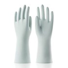 1 Pair Large Reusable Rubber Dishwashing Cleaning Gloves for Kitchen Bathroom
