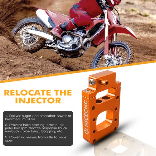 TPI Injector Relocation Block For KTM EXC XCW 150 TPI 2020-2023 XC 250 300 20-22 - Picture 4 of 9