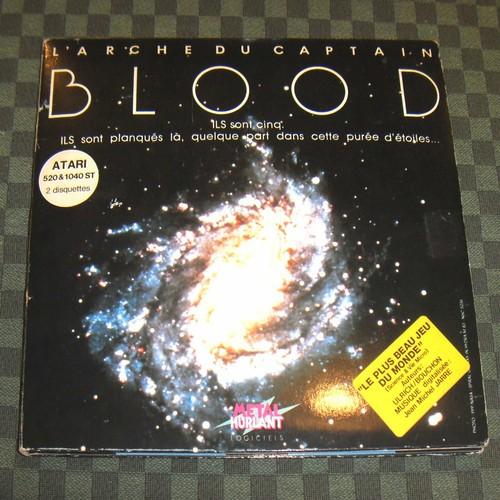 L'Arche du Captain Blood pour Atari ST capitaine édition METAL HURLANT
