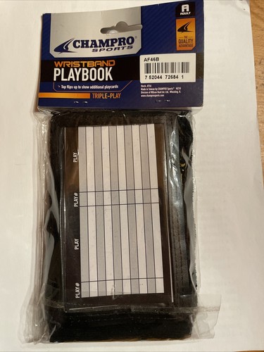 CHAMPRO Playbook a triplo polso, adulto, marrone