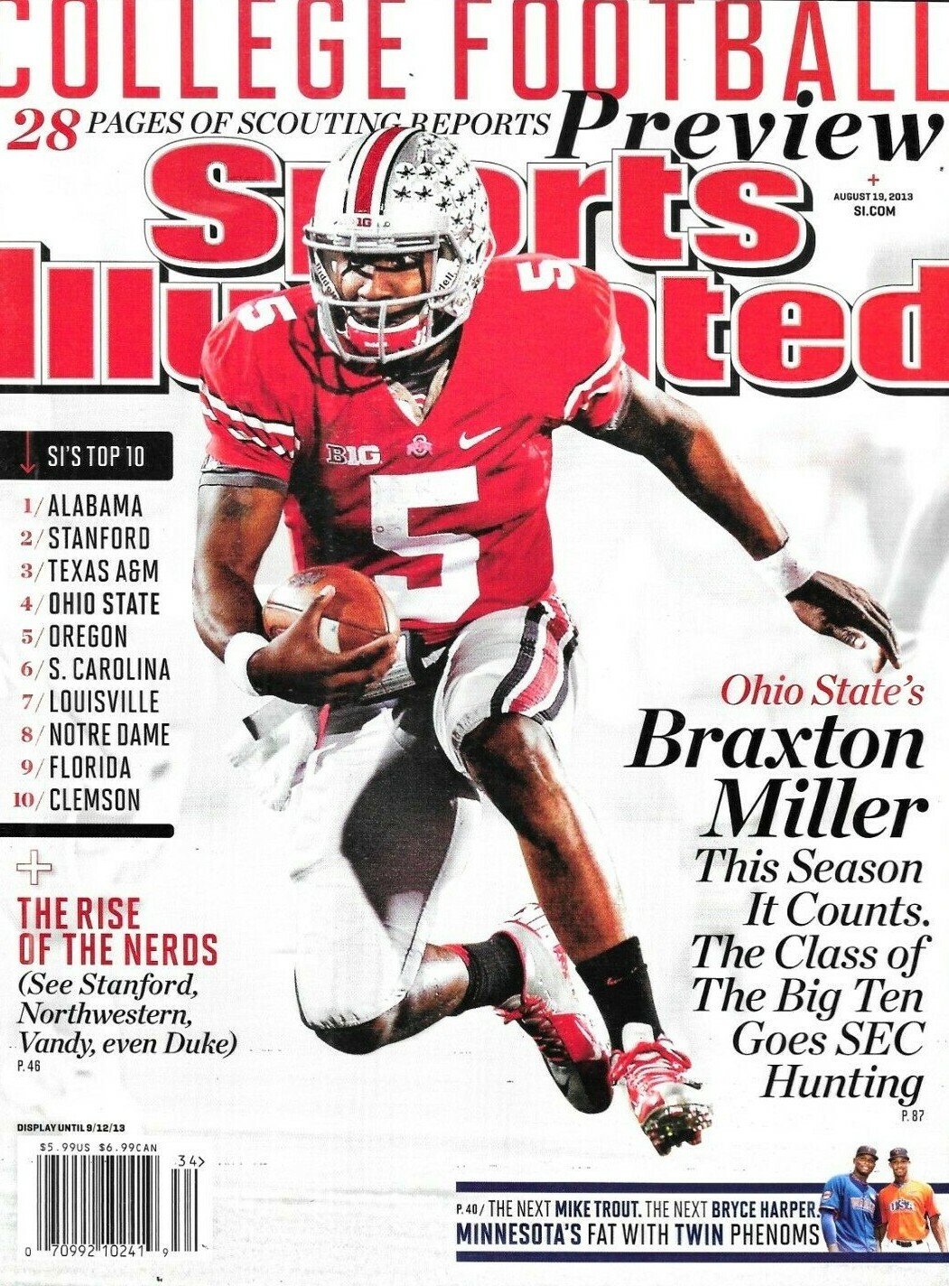 Sports Illustrated Magazine College Football Preview Shayne Skov Scouting Report