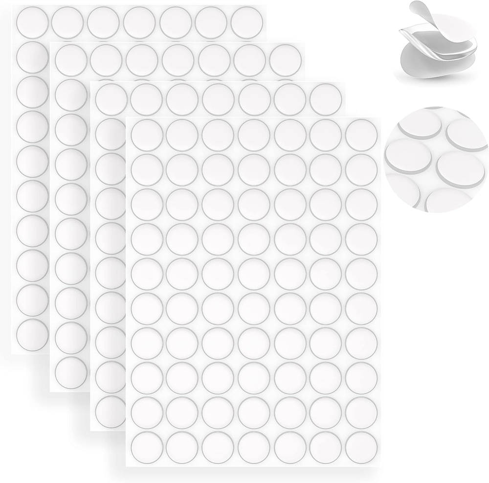Clear Sticky Tack Poster Putty Museum Putty Gel Glue Dots Double Sided Mounting.