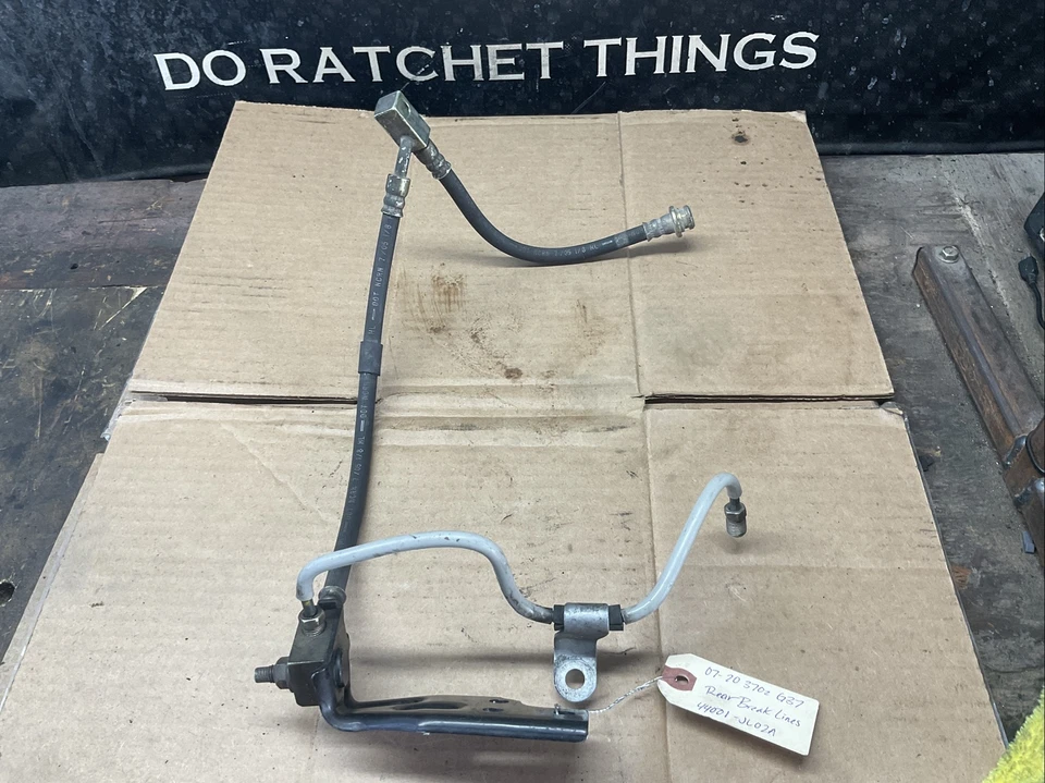 07-20 Líneas de freno trasero Nissan 370z Infiniti G37 44001-JL02A Foto 3 de 4