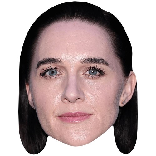 Masque Grandeur Nature Helene Svedin (Make Up) Big Head - Découpage Carton Décoratif