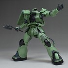 Built PREMIUM BANDAI Gundam 0079 HGUC 1/144 MS-06F Cucuruz Doan’s Zaku Model Kit — photo 4