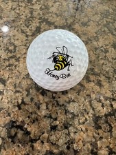 LOGO GOLF BALL-ORIGINAL HONEY BEE GOLF CLUB-VA-OLDER LOGO