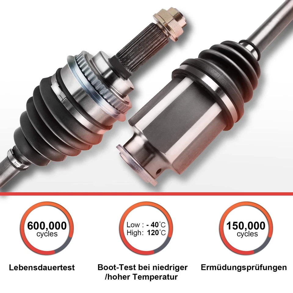 Árbol de transmisión delantero izquierdo o derecho para Subaru Legacy II BD III BE Impreza GC - Imagen 4 de 4