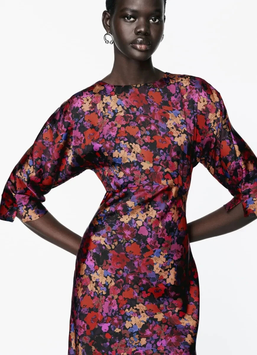 knee length dresses for ladies NWT Zara SS24 Embroidered Floral Midi Dress Ecru/Beige Wmns Sz M 3447/ –  conSHINEment