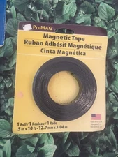 ProMAG Magnetic Tape, .5 In. X 10 Feet Roll