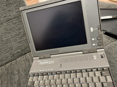 Vintage Laptop Texas Instruments TravelMate Win SLC T1486SLC/25 Megaherz