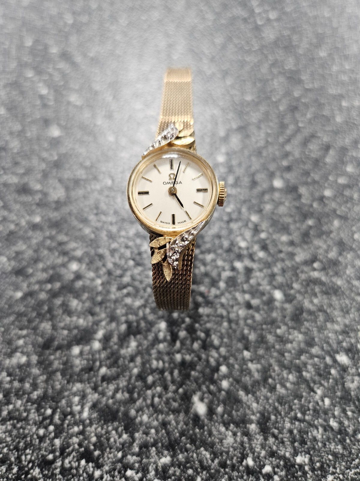 Vintage 14k gold ladies omega watch eBay