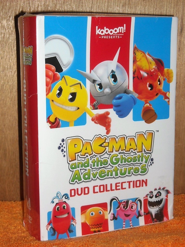 pacman and the ghostly adventures on Pac Man And The Ghostly Adventures Dvd Collection Dvd 2014 3 Disc Set For Sale Online Ebay