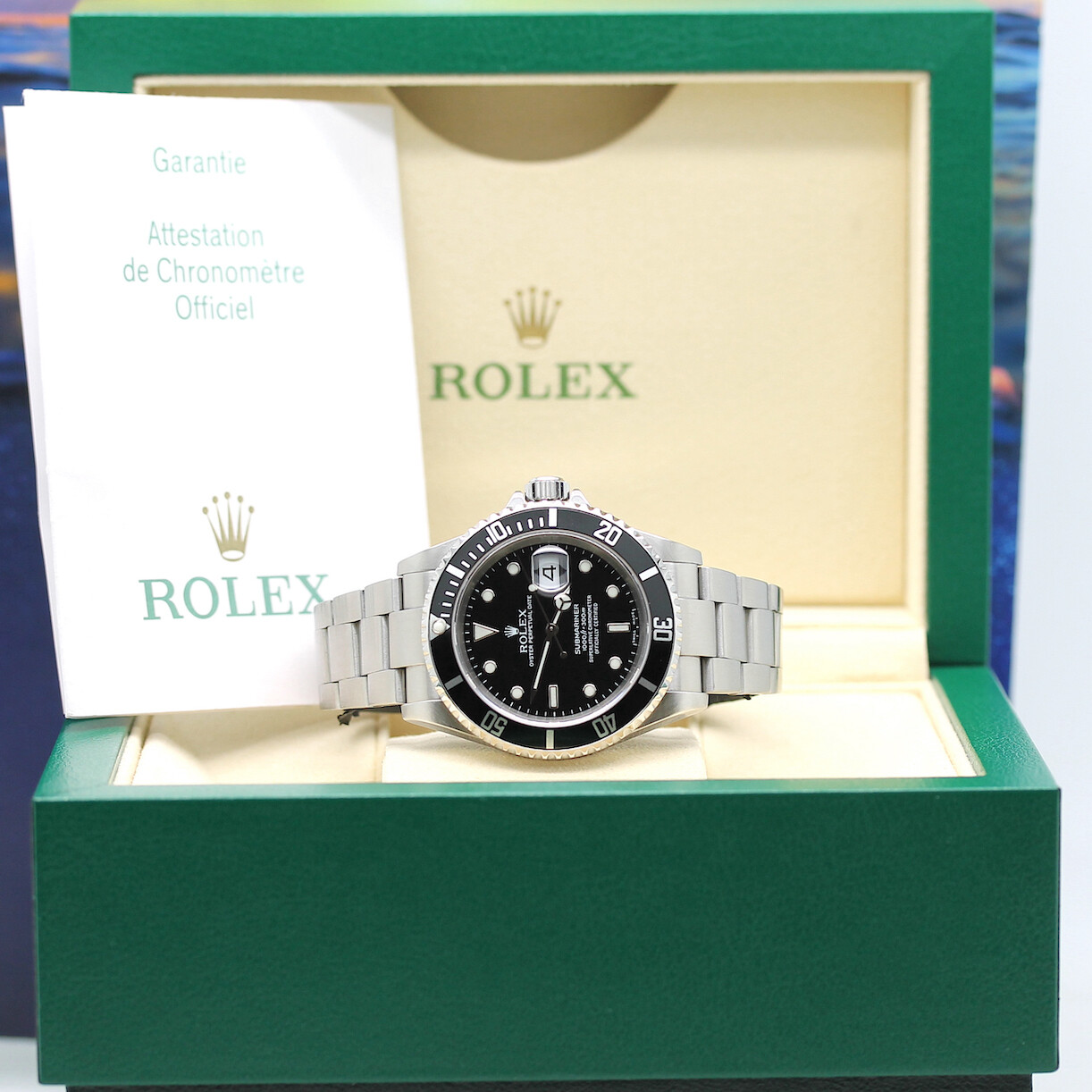 Купить Rolex Submariner Date Stahl Ref 