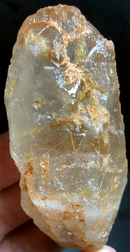 106g Natural Grass Hair Gold Quartz Crystal Point Polished Meditation a836 - Picture 5 of 8